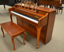 Baldwin spinet, Queen Anne cherry